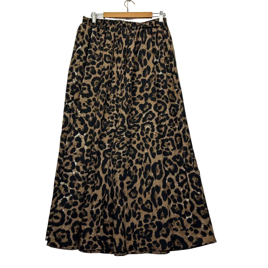 Shein Leopard Print Skirt - Size 0XL