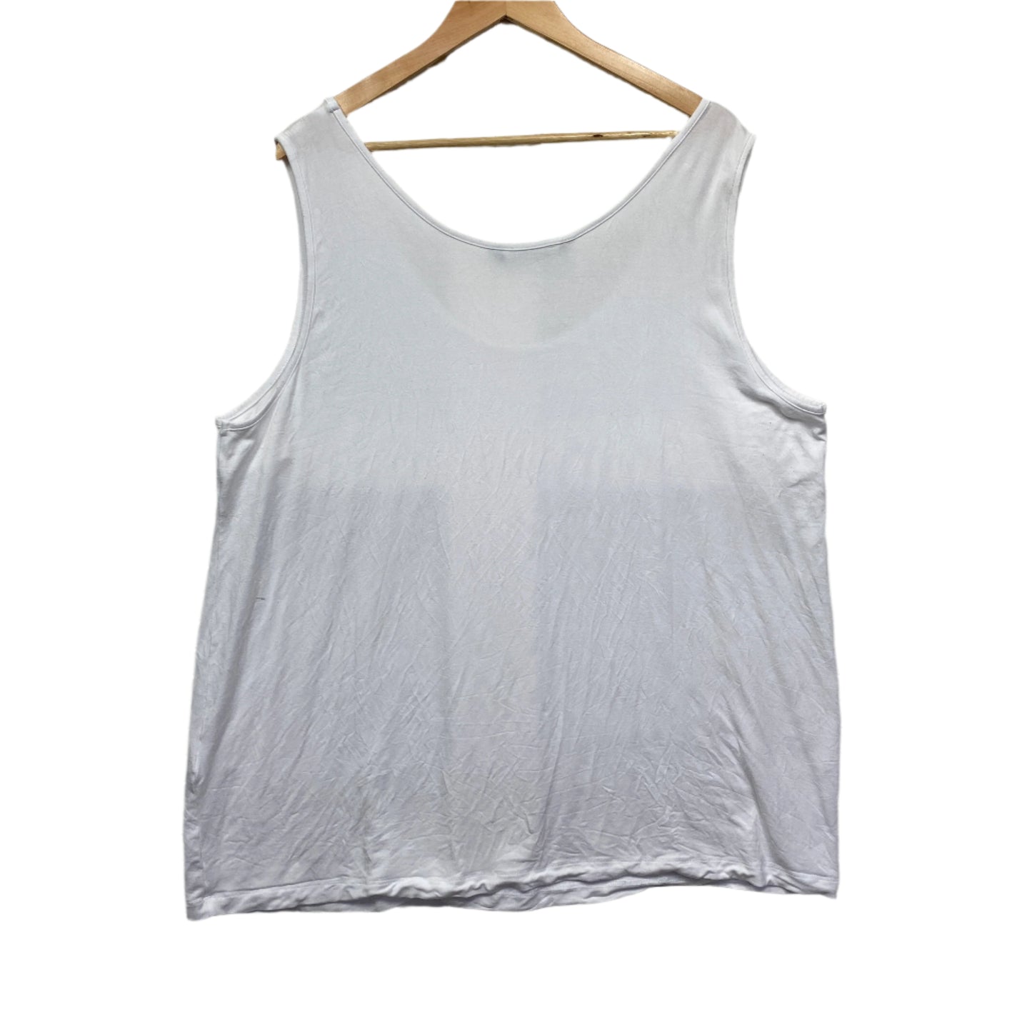 Taking Shape Basics Top Size 24 Sleeveless Tank White