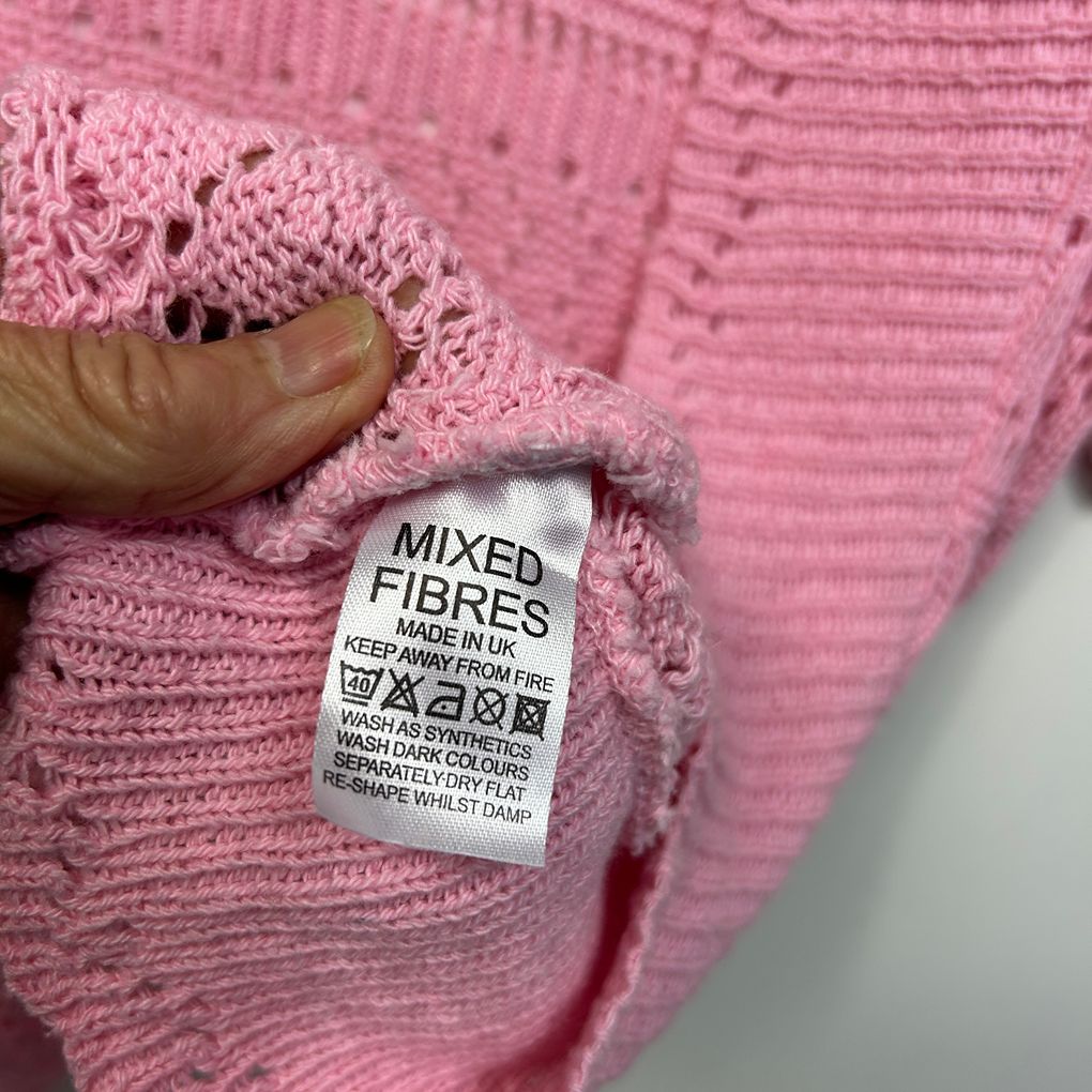 Bina Pink Cardigan - Size 14/16