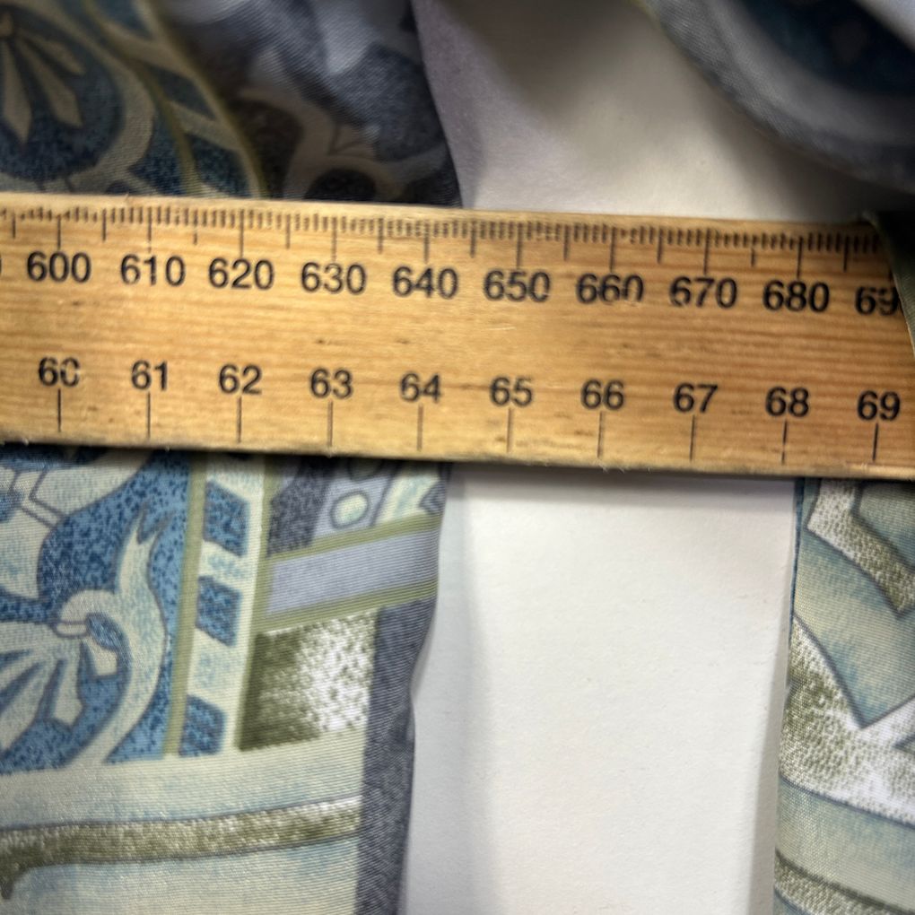 Vintage Handmade Grey Print Shirt - Size 22/24