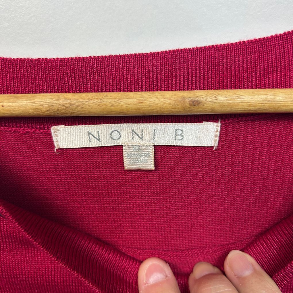 Noni B Red Top - Size XL