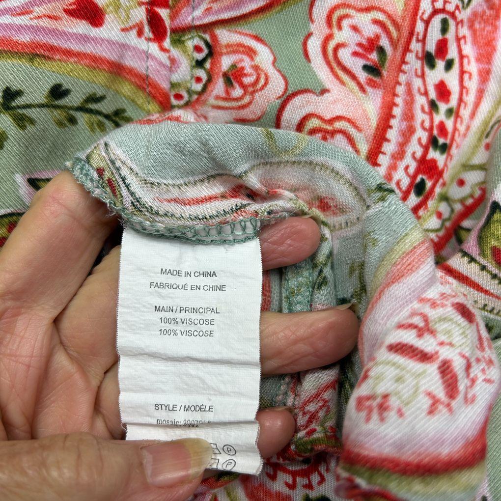 Millers Pink Paisley Top - Size 16