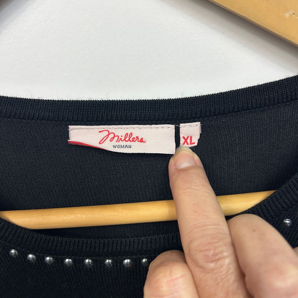 Millers Black Top - Size XL