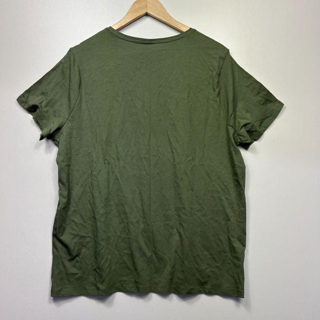 Anko Green Cotton T-Shirt - Size 18