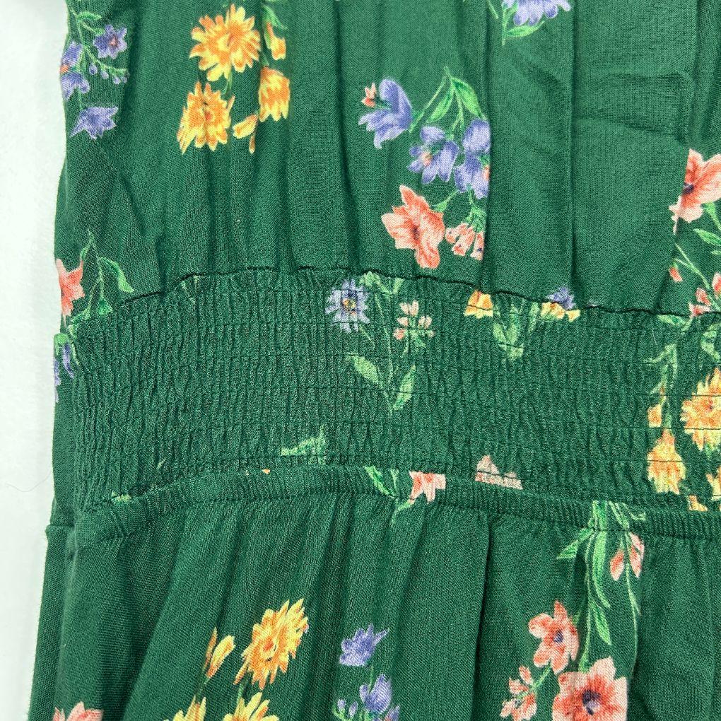 Mombasa Rose Green Floral Dress - Size XL