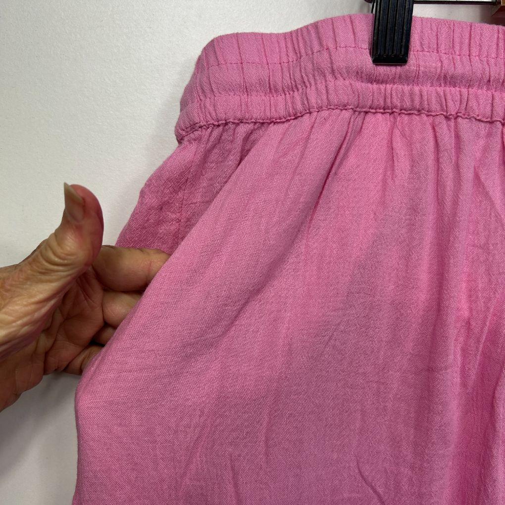 Anko Pink Cotton Pants - Size 18