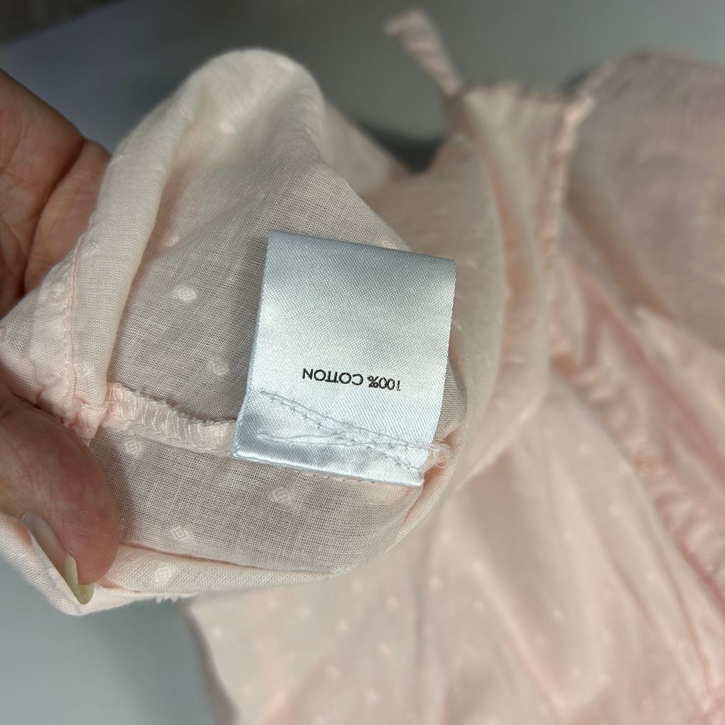 Autograph Pink Cotton Top - Size 22