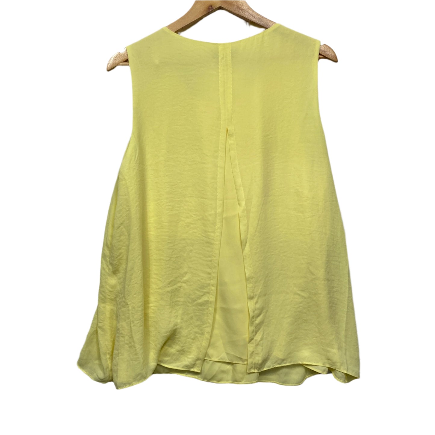 Suzanne Grae Top Size 14 Yellow Sleeveless