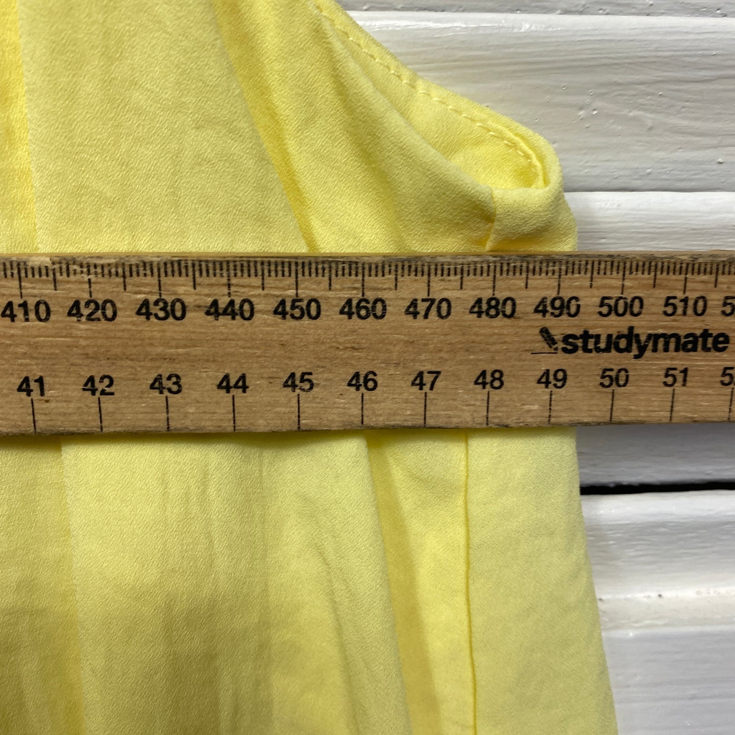 Suzanne Grae Top Size 14 Yellow Sleeveless