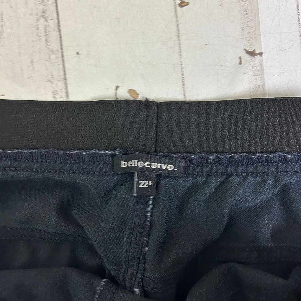 Belle Curve Denim Shorts - Size 22