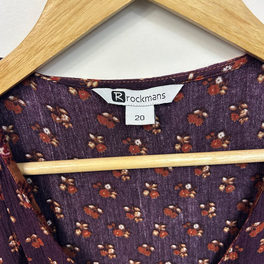 Rockmans Boho Top - Size 20