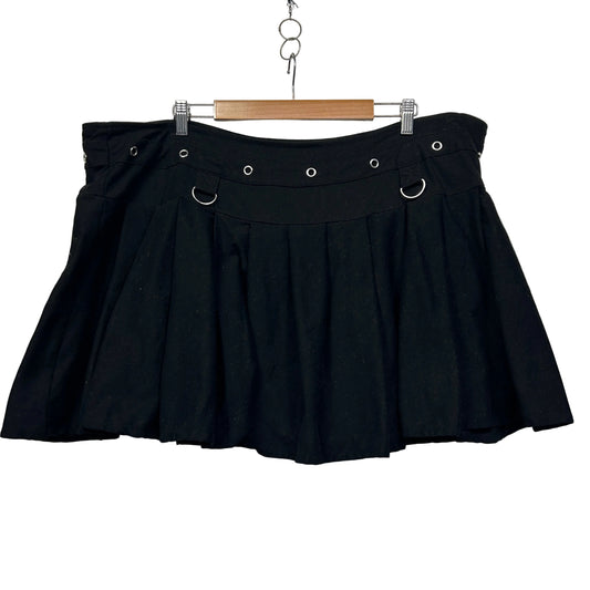 Black Friday Skater Mini Skirt - Size 24