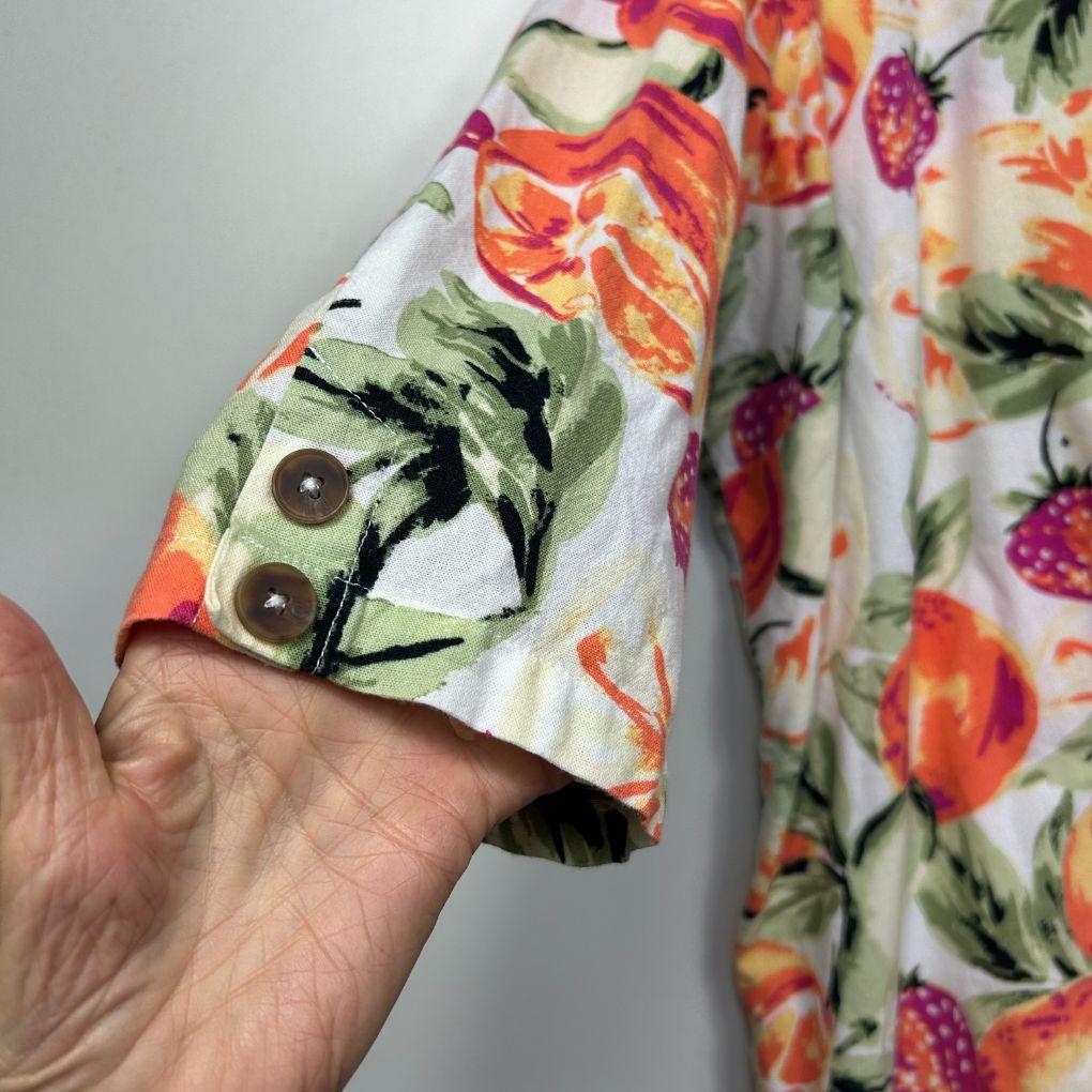 Autograph Multicoloured Floral Top - Size 18