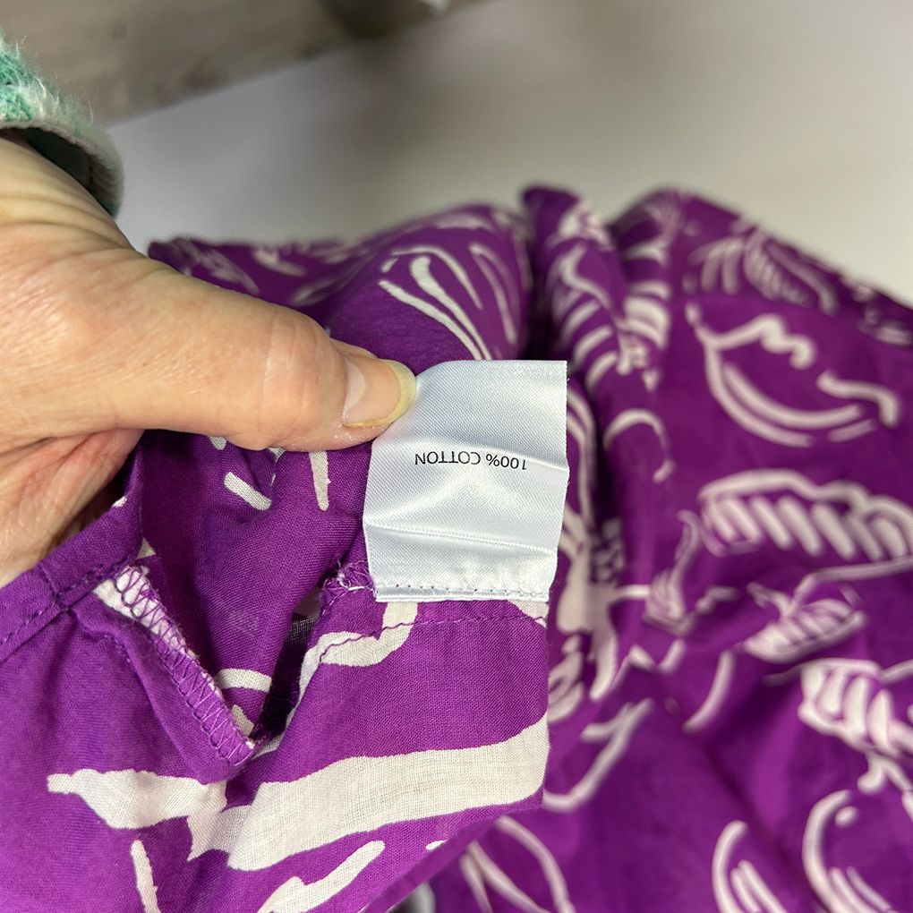 Millers Purple Cotton Top - Size 18