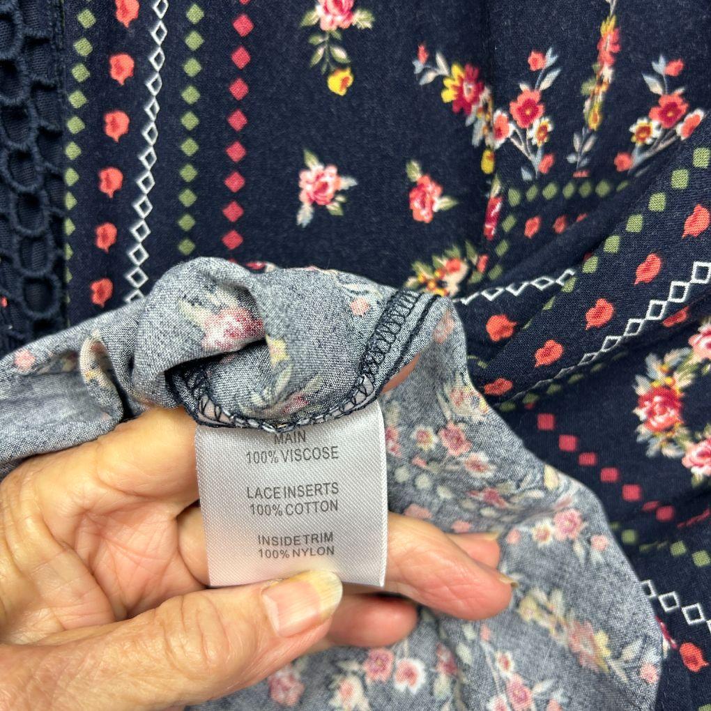 Autograph Navy Top- Size 16
