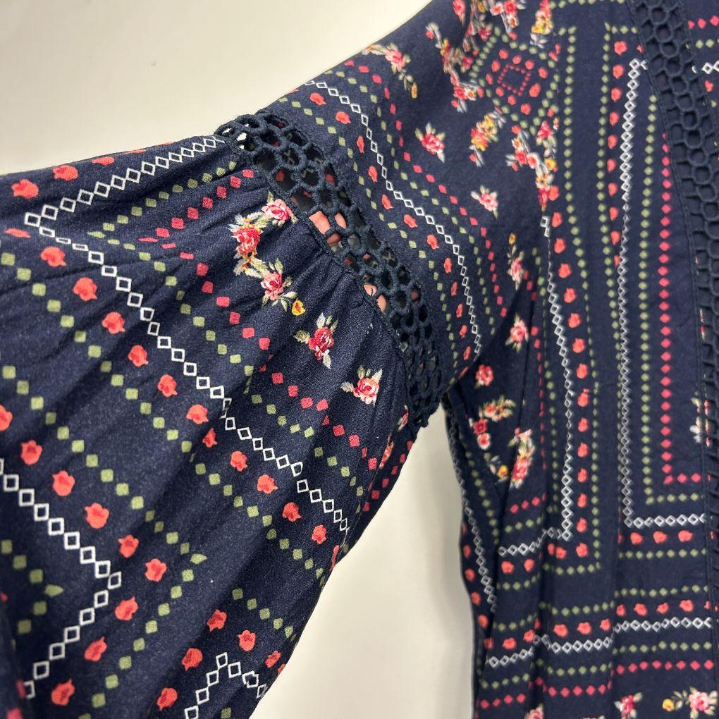Autograph Navy Top- Size 16