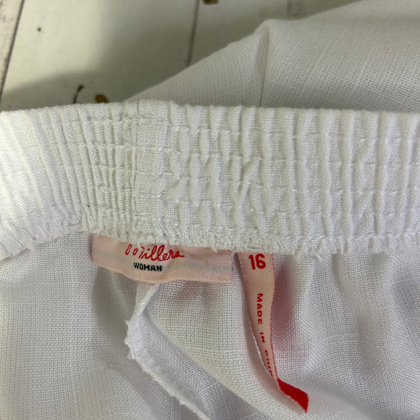Millers White Pants- Size 16