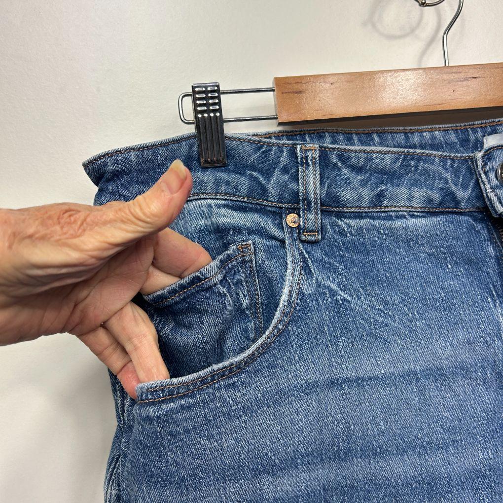 Just Jeans Blue Cotton Jeans - Size 20