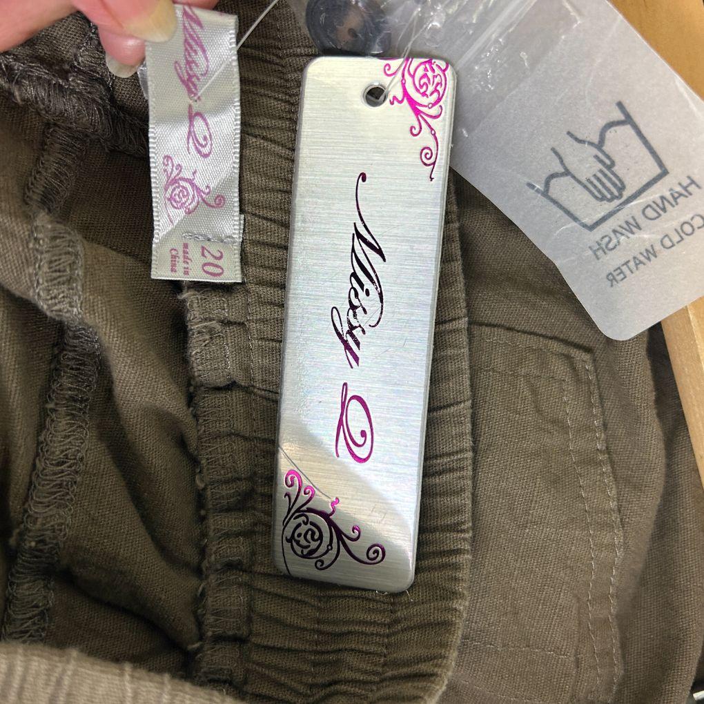 Missy Q Khaki Cargo Pants - Size 20