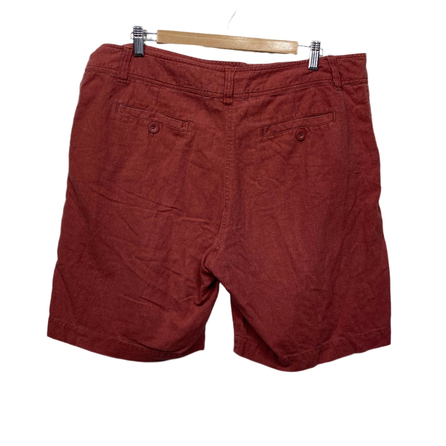 Millers Shorts Size 16 Rust Pockets