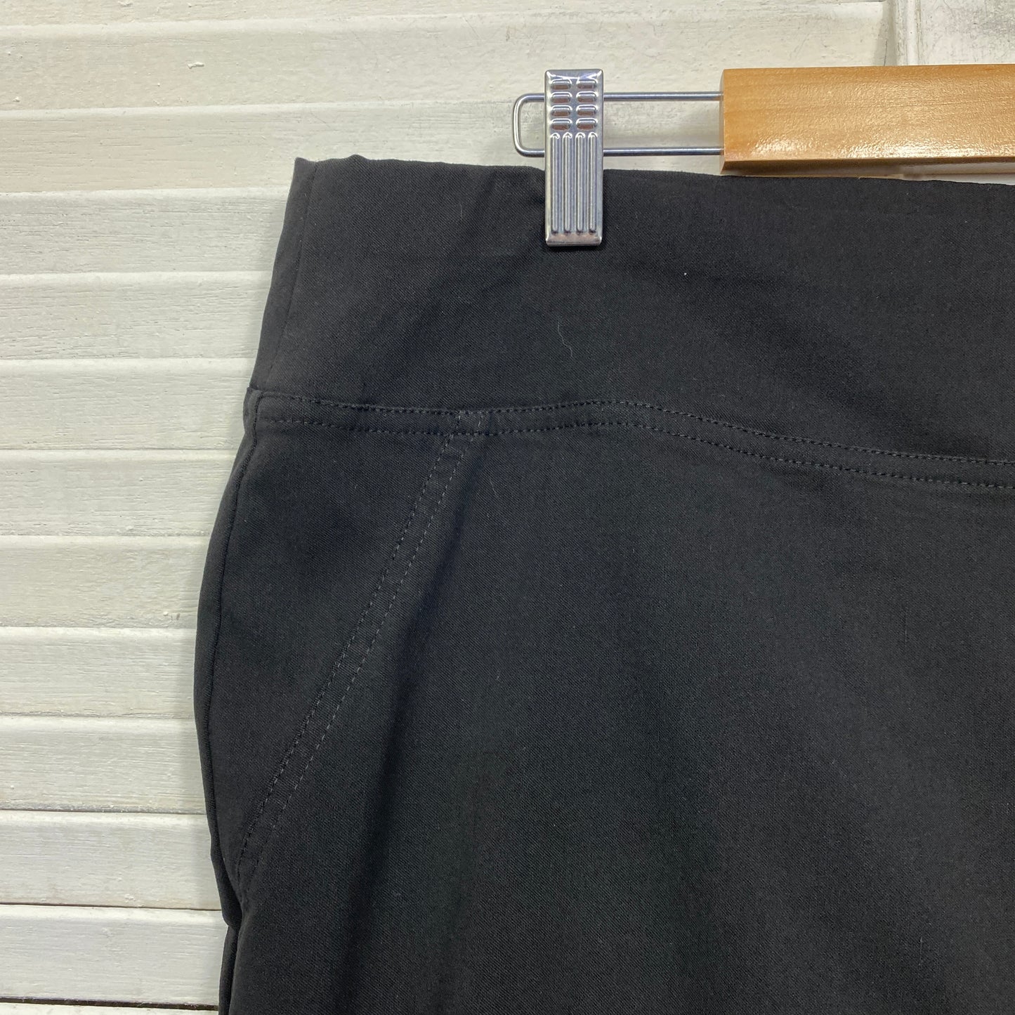 Autograph Pants Size 20 Plus Black Cropped Pull On