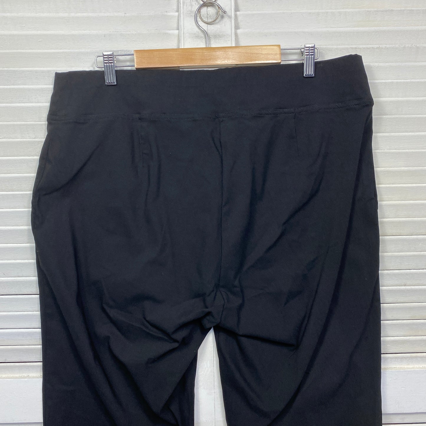 Autograph Pants Size 20 Plus Black Cropped Pull On