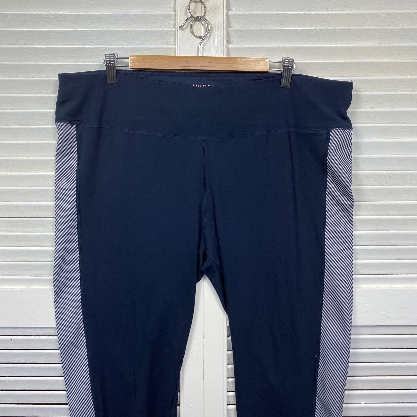 Autograph Leggings Pants Size 20 Navy Activewear Long Length