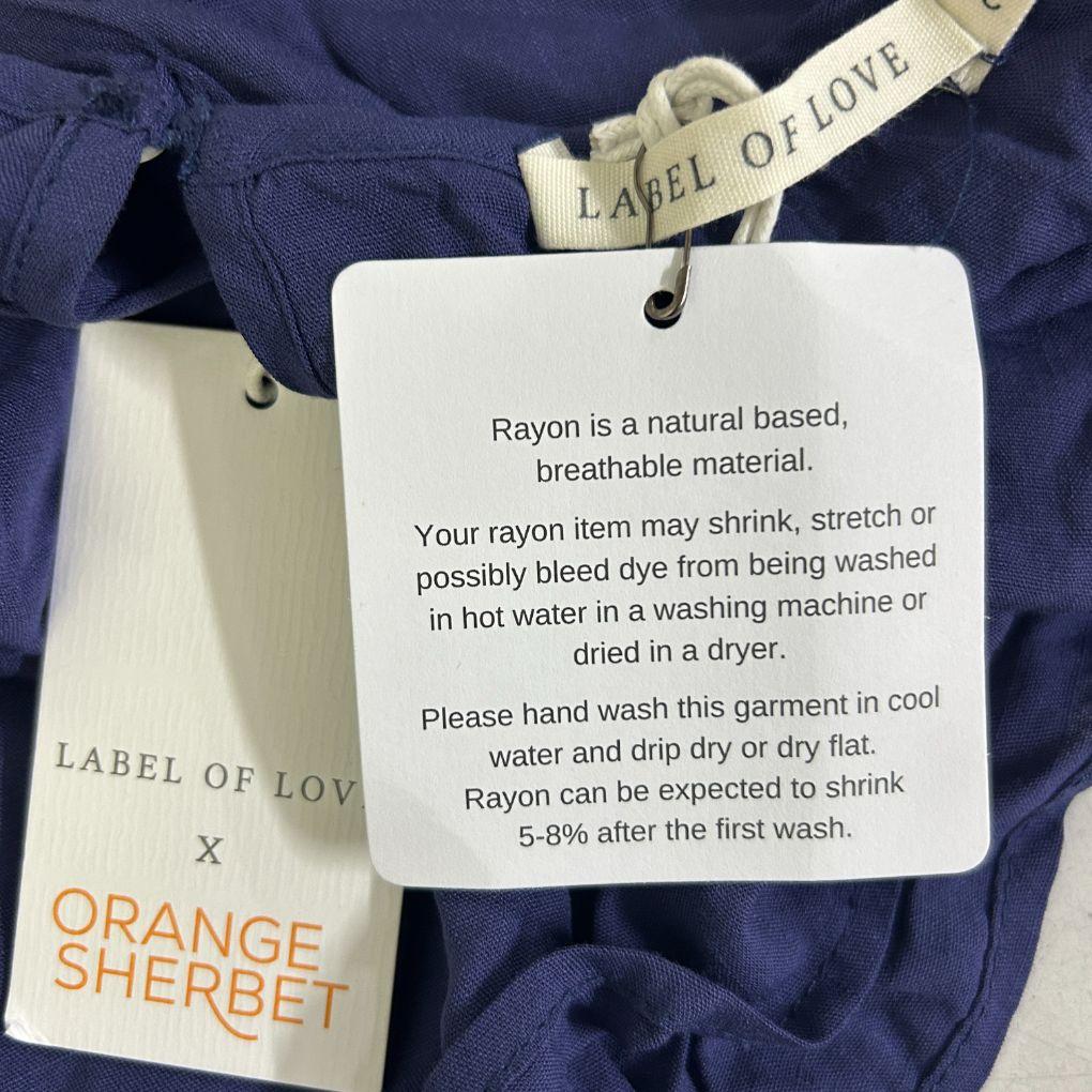 Label of Love Navy Top - Size 22