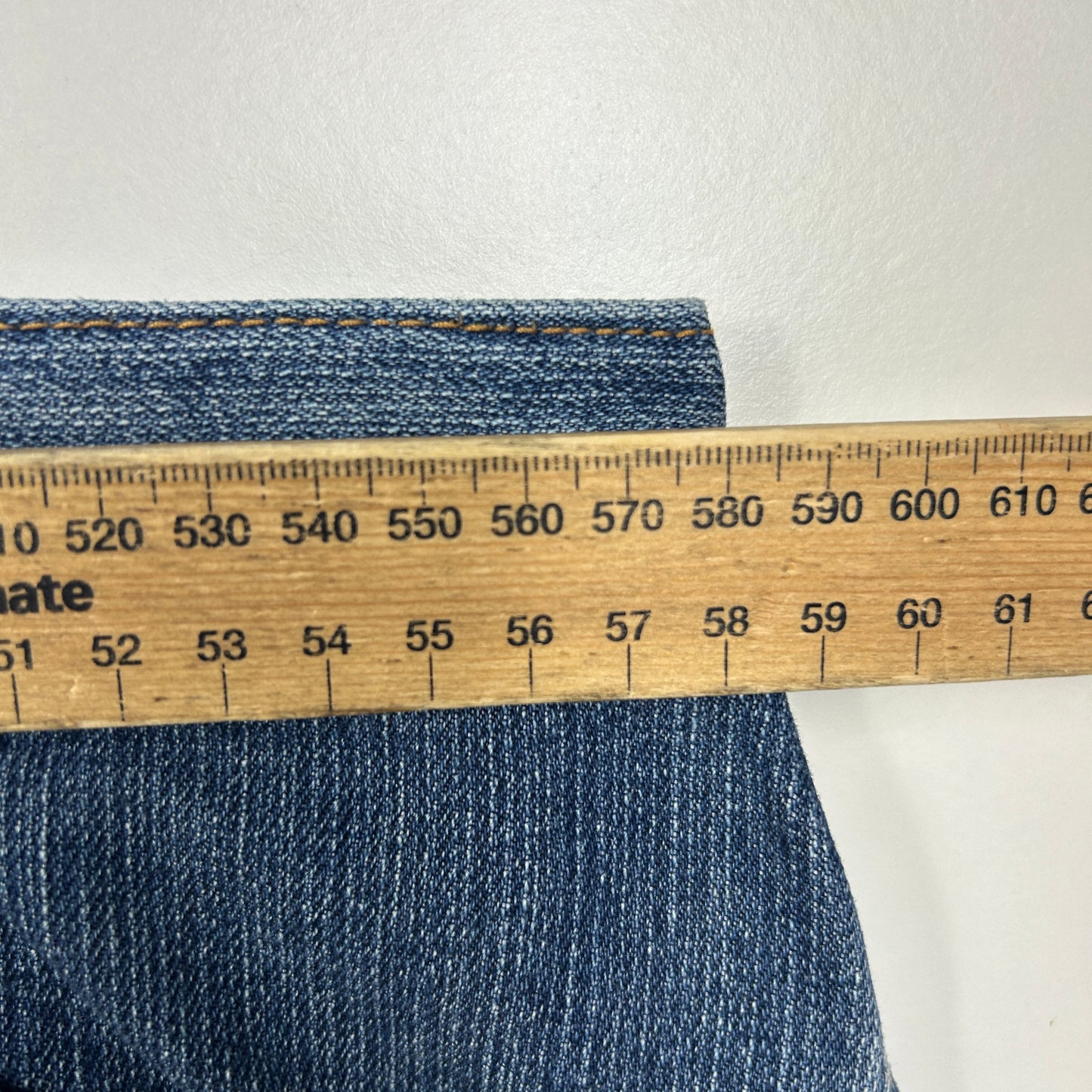 Autograph Dark Wash Wide Leg Jeans - Size 24