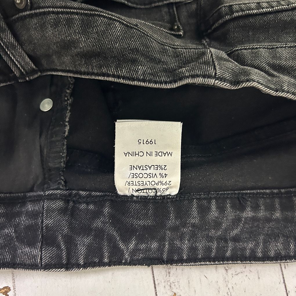 Suzanne Grae Charcoal Denim Skirt - Size 12
