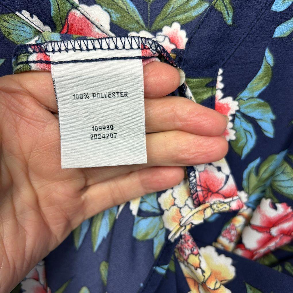 Rivers Navy Floral Top - Size 20