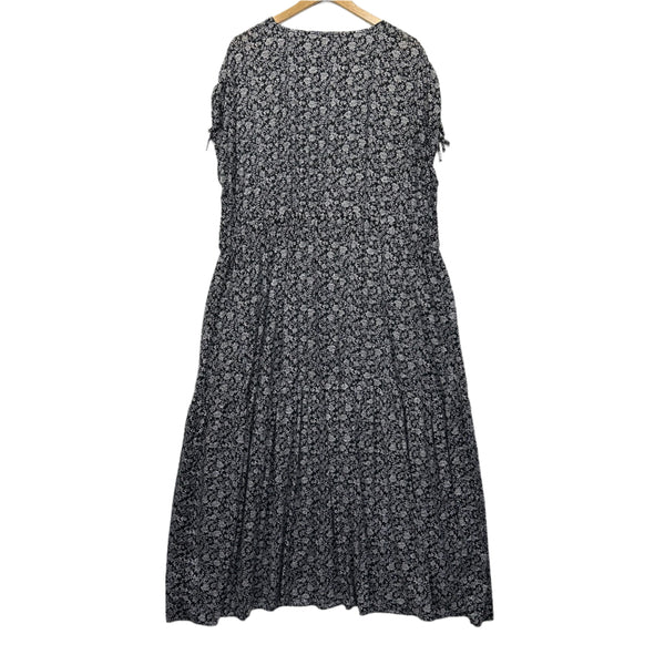 Preview Pants Size 20 Plus Black Pockets Office Viscose Blend Revival