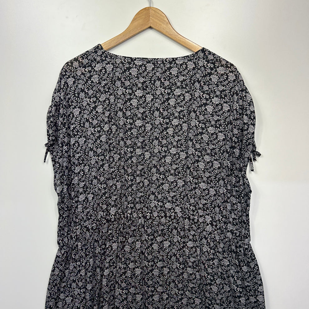 Preview Pants Size 20 Plus Black Pockets Office Viscose Blend Revival