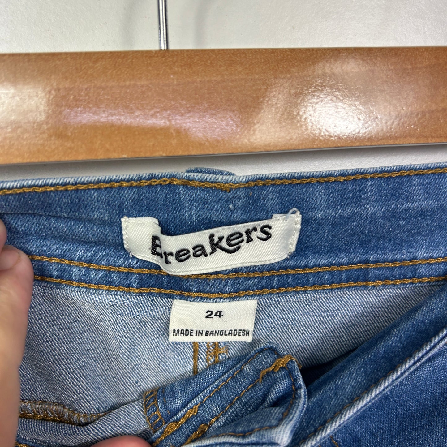 Breakers Blue Denim Skirt - Size 24