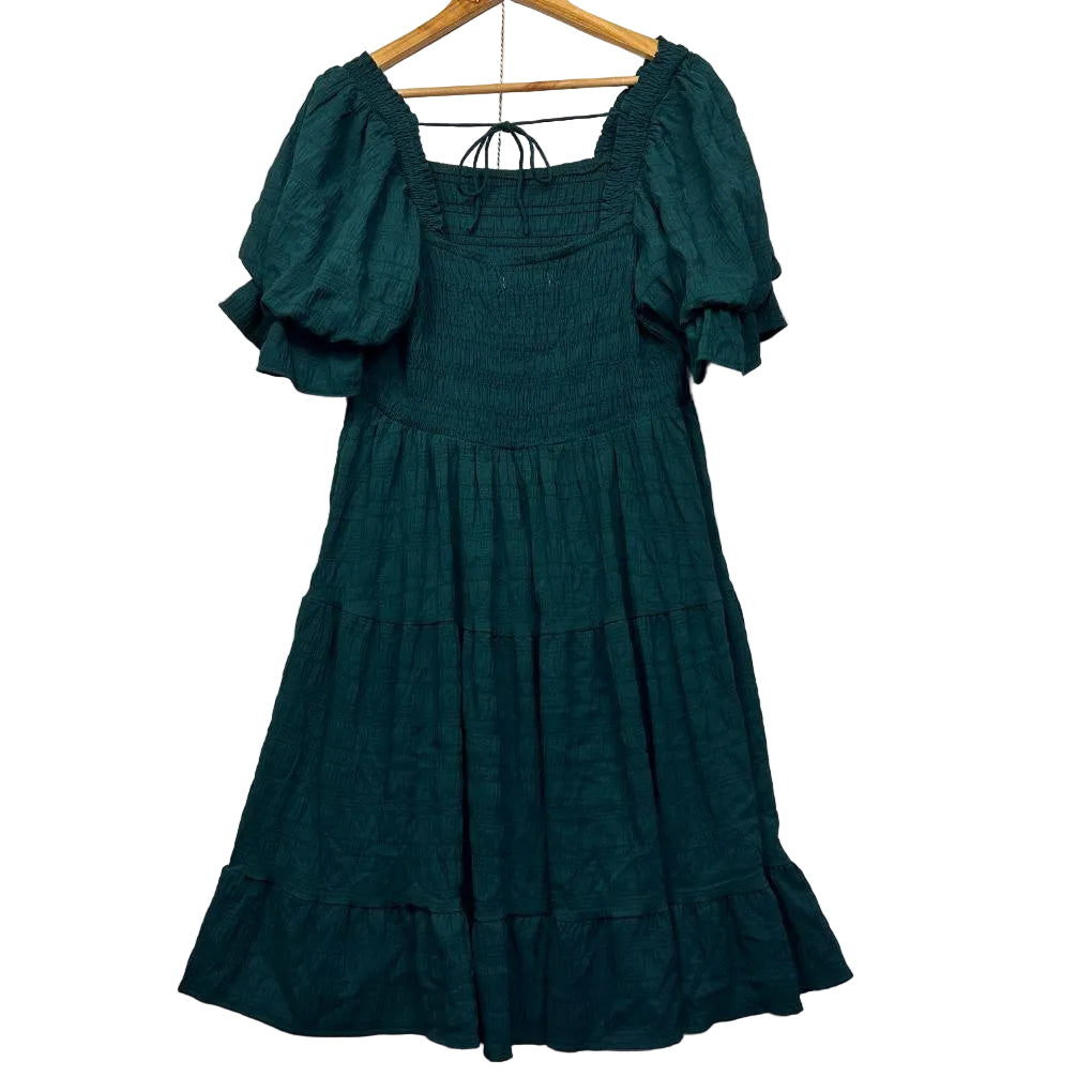 Henry Oscar Green Dress - Size 18