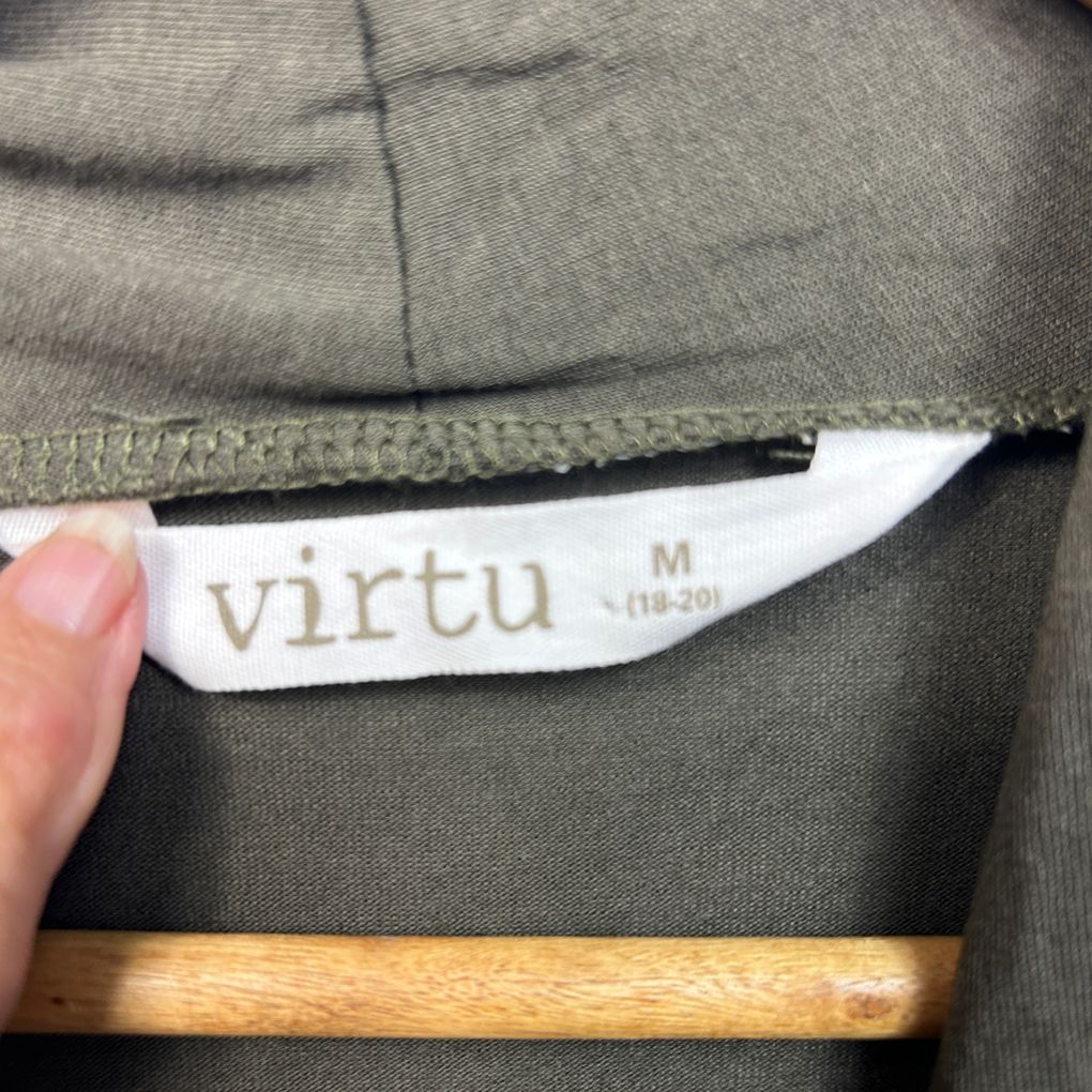 Virtuelle Khaki Top - Size 18/M