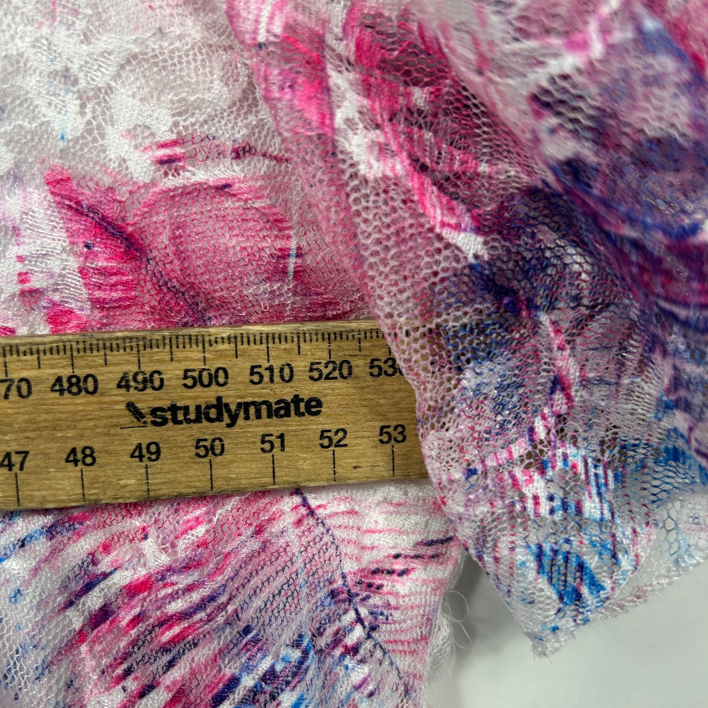 Millers Pink Purple Abstract Print Layered Top - Size 16