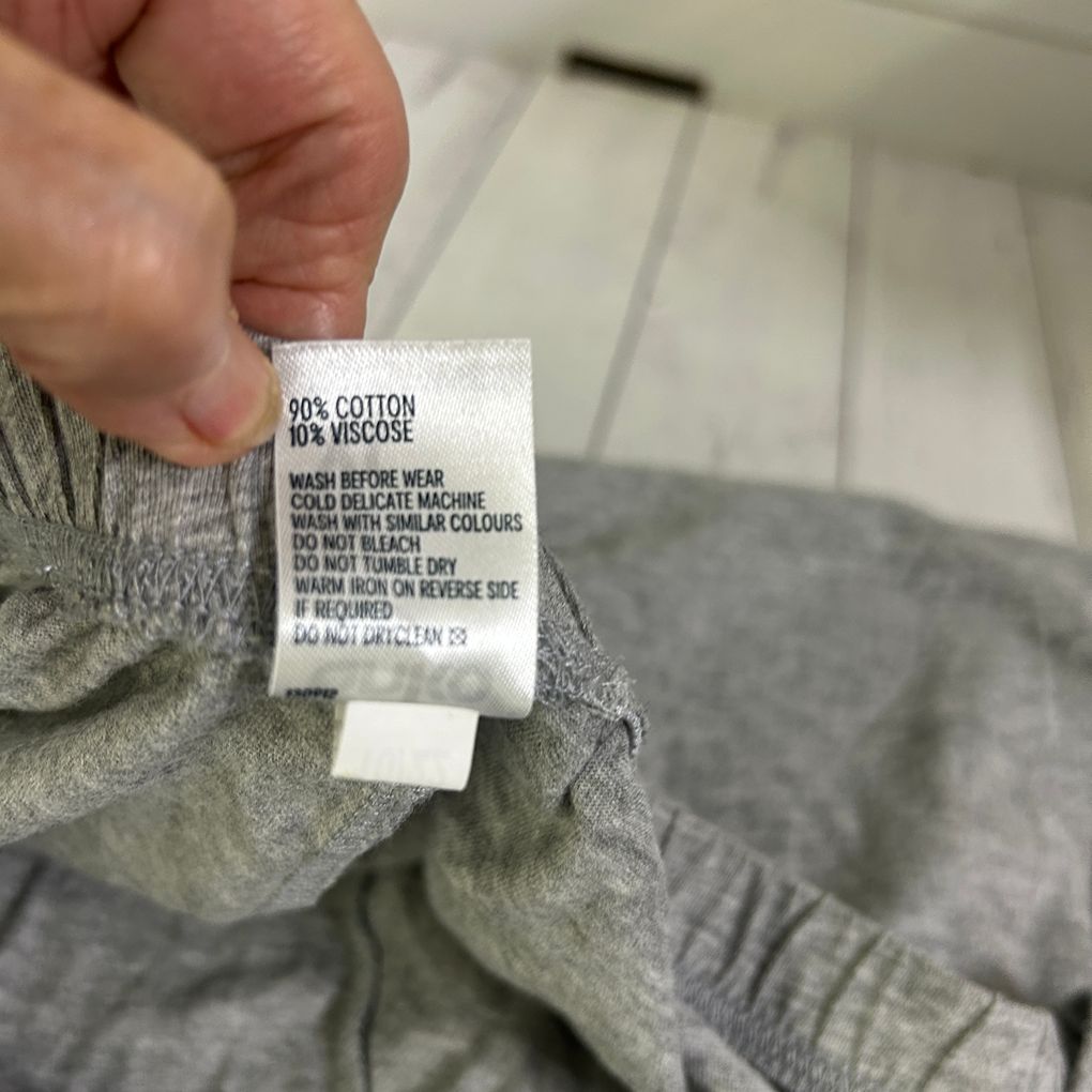 Anko Grey Cotton Pyjama Pants - Size XL