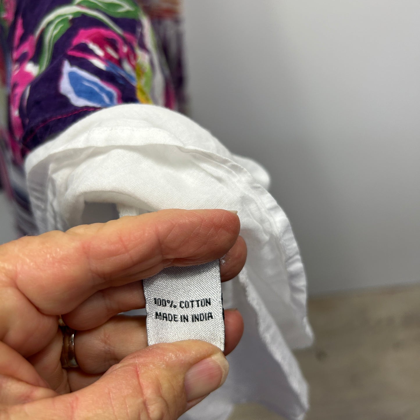 Orientique Multicoloured Abstract Print Dress - Size 14