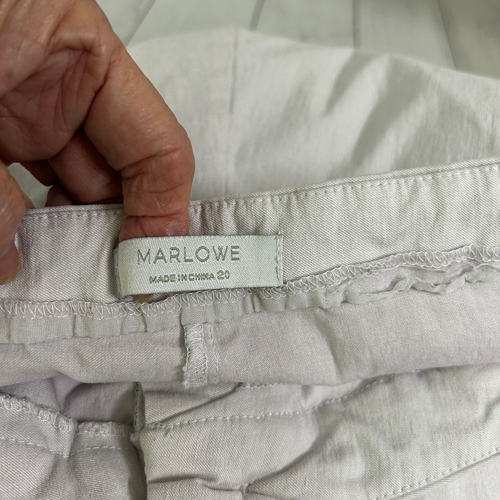 Marlowe Grey Pants - Size 20