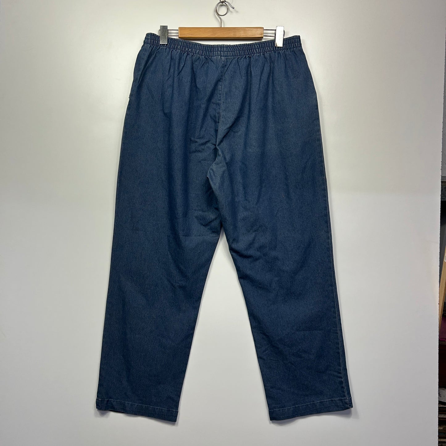 Millers Pants Size 16 Denim Elastic Waist pockets