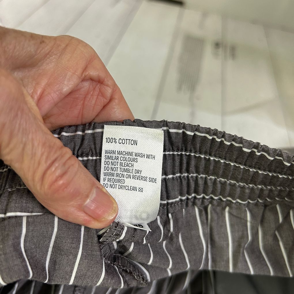 Anko Grey Cotton Pants - Size 18