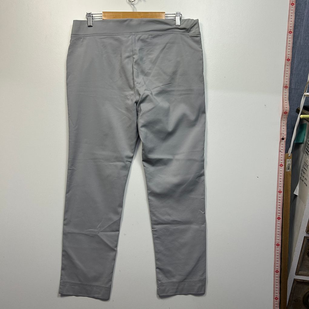 W Lane Grey Cotton Pants - Size 16
