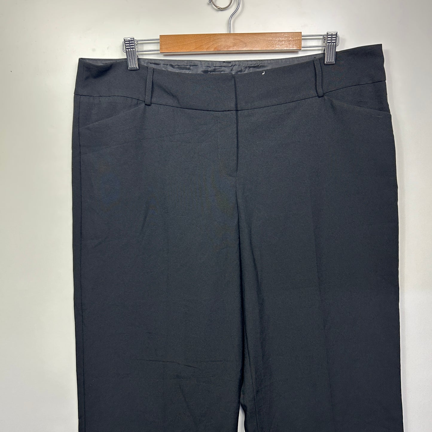Target Pants Size 18 Black Pockets Zip Fly