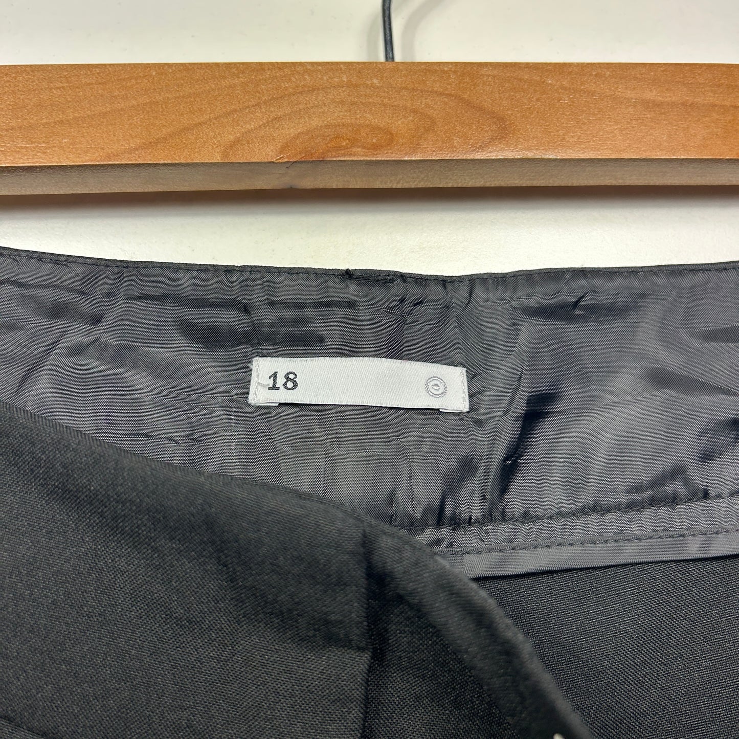 Target Pants Size 18 Black Pockets Zip Fly