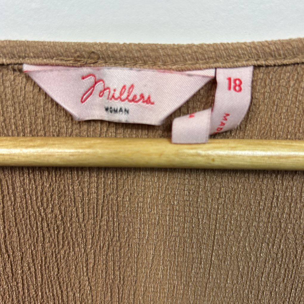 Millers Tan Top - Size 18