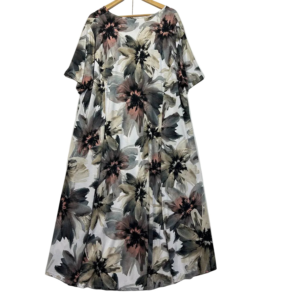 Taking Shape Multicoloured Floral Dress - Size 22/XL