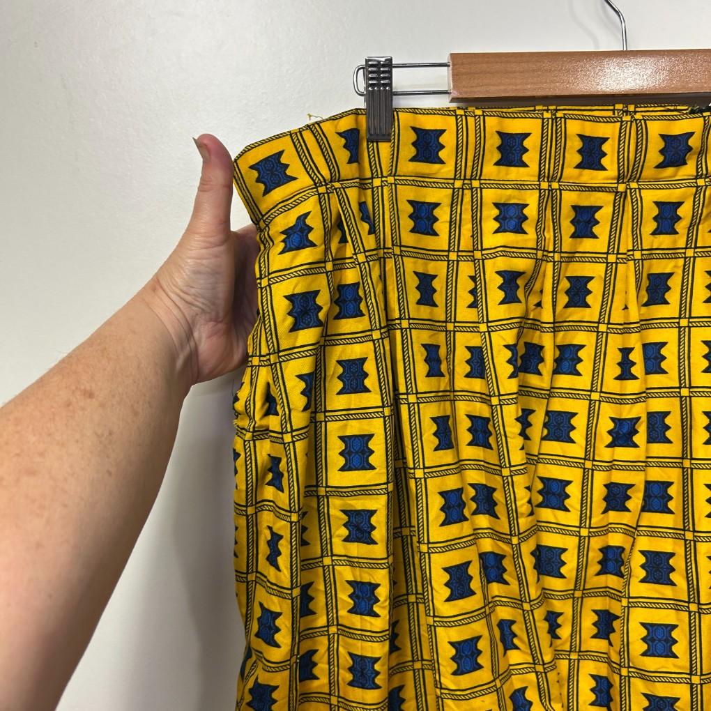 Handmade Yellow Skirt - Size 20/22