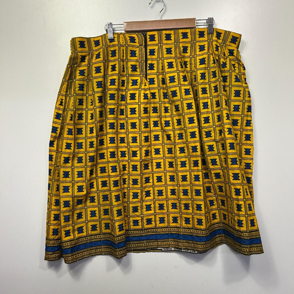 Handmade Yellow Skirt - Size 20/22