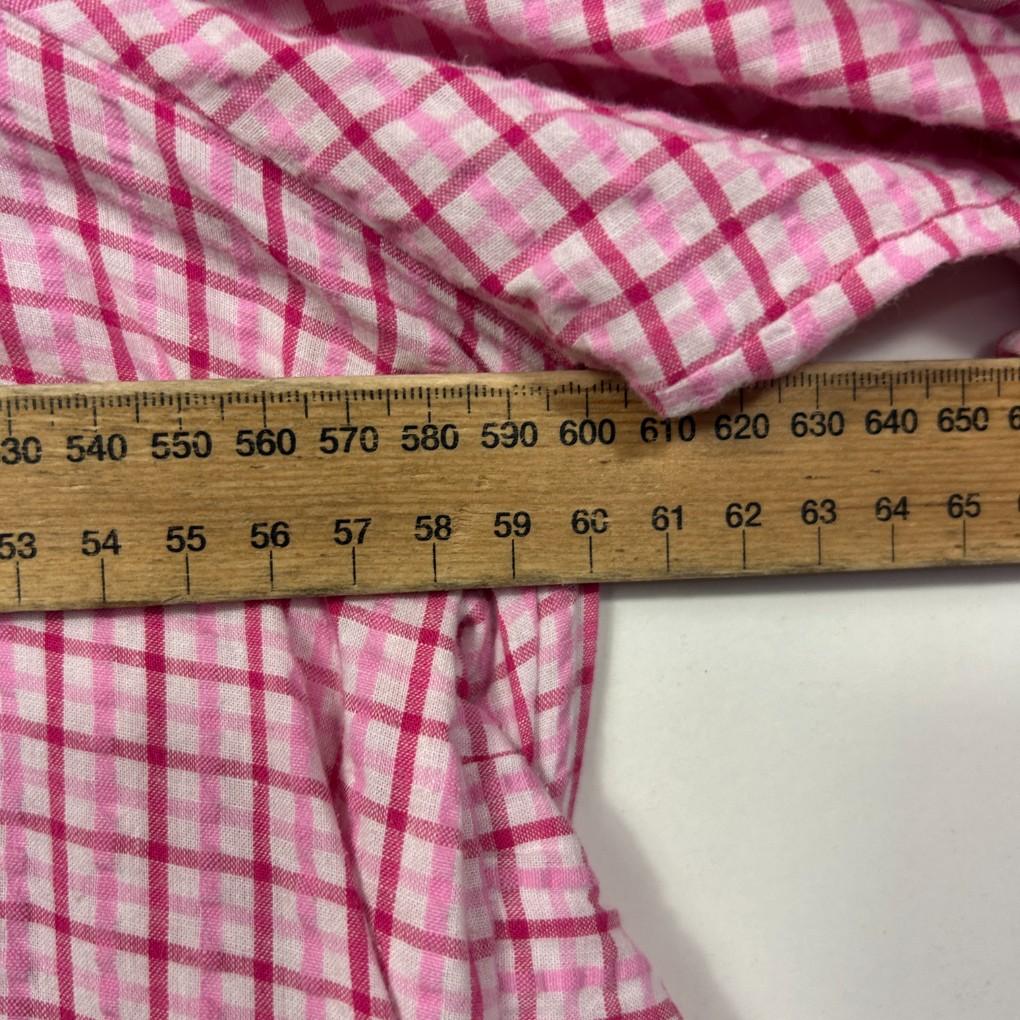 Handmade Pink Gingham Dress - Size 20/22